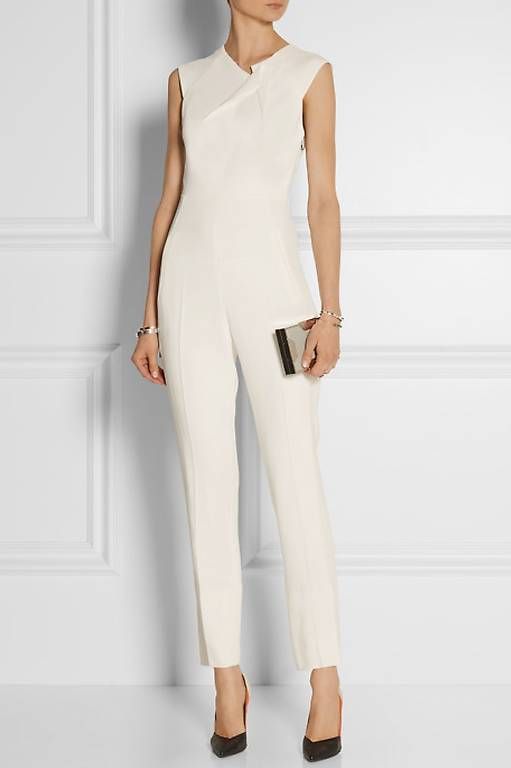 Tute: Roland Mouret white Stretch Jumpsuit 36EU – Nuovo (secondo la descrizione) da Zürich venduto da Vera_Ma