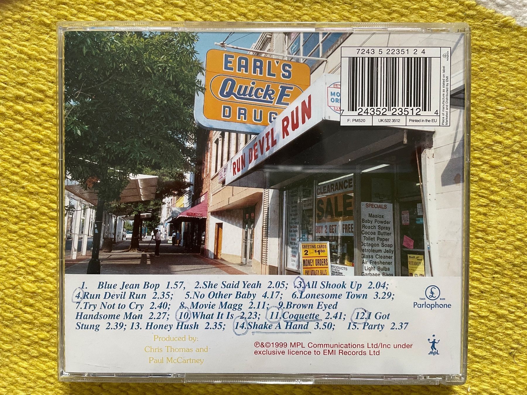 CD: PAUL MCCARTNEY-BEST OF/RUN DEVIL RUN – Usato da Rorschacherberg venduto da CD-Roli 1