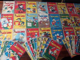 antike MICKY MAUS Comic Hefte Jahrgang 1960 Disney Spielzeug