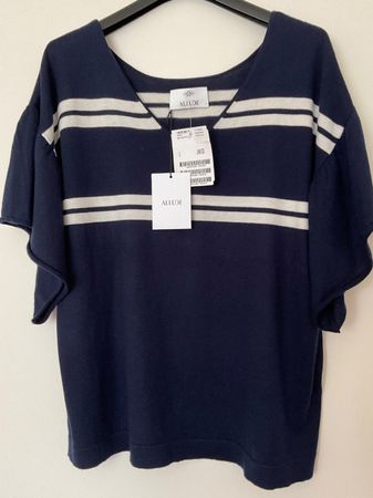 ALLUDE BW Kaschmir Pullover Gr L NEU NP 249
