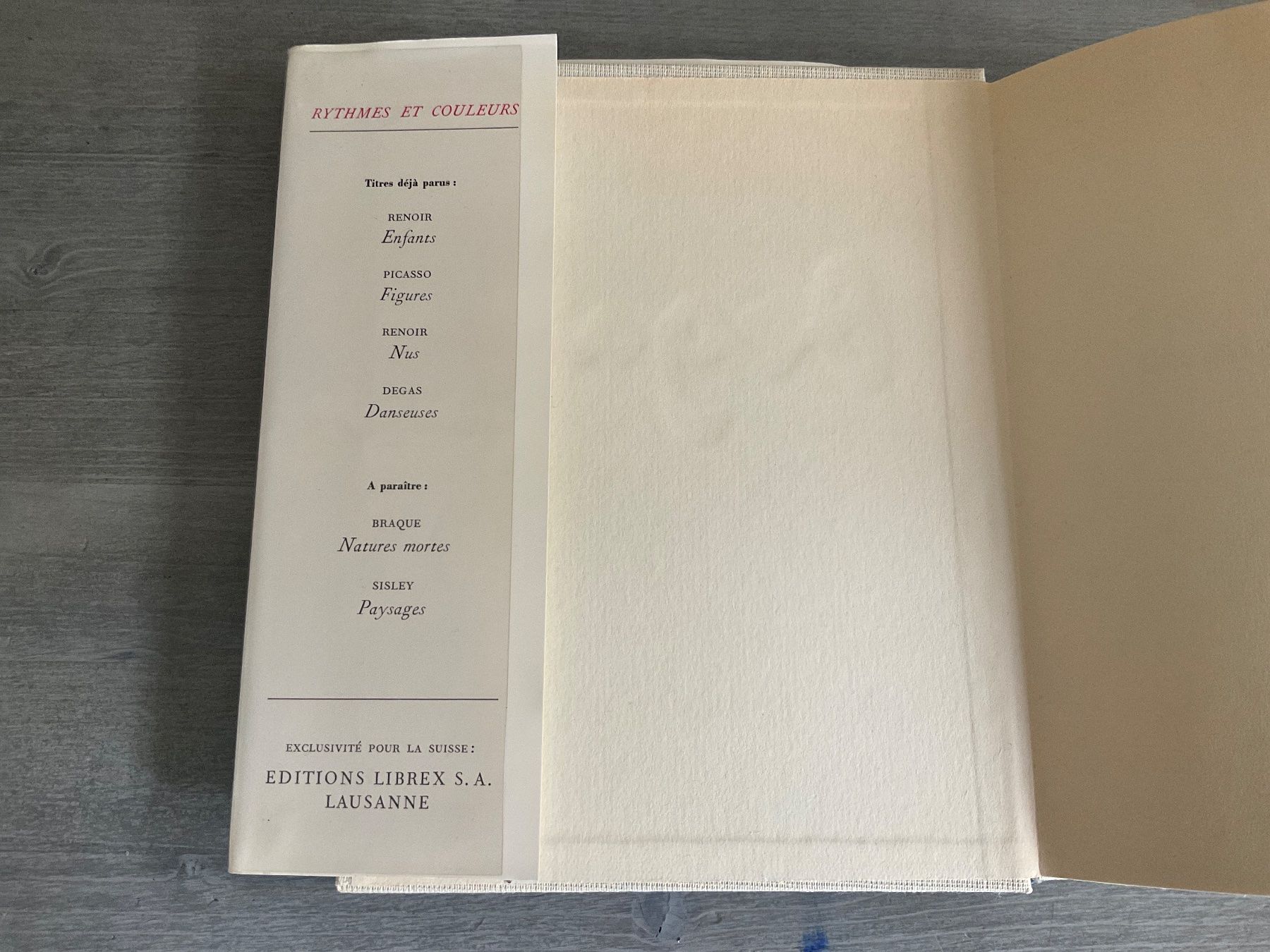 Libri: Livre Degas "les Danseuses" Ed. Librex Lausanne – Usato da Avenches venduto da Optimus_ 2