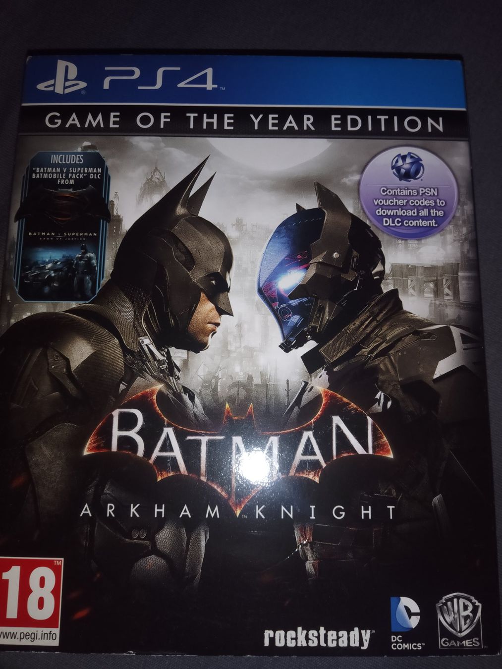 Giochi: Batman PS4 – Usato da morschach venduto da fbgnfbdbchrigi