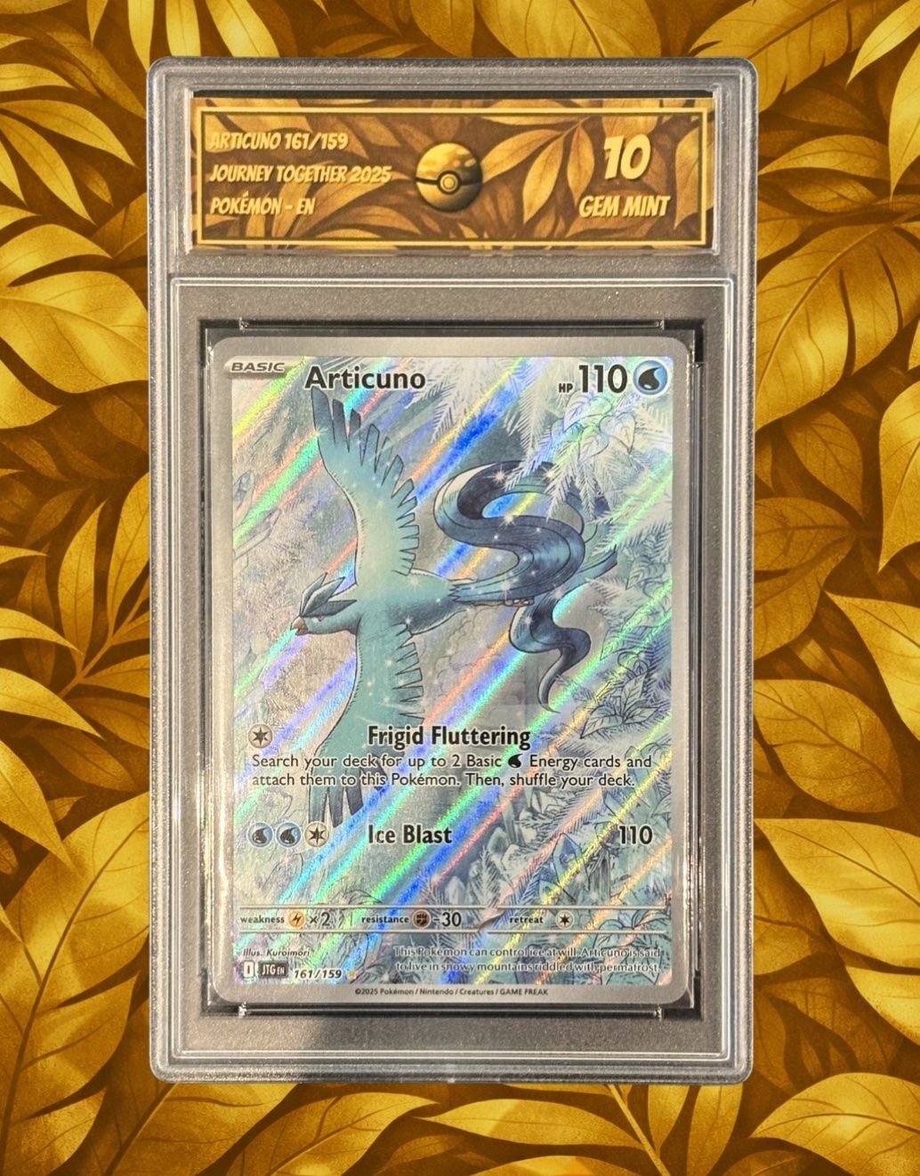 Pokémon Carte collezionabili: Pokémon Articuno GEM MINT 10 – Nuovo e nell'imballaggio originale da Genève venduto da SAQR12