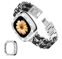 Armband Bracelet Edelstahl Inox für Versa 3/4/Sense/1/2