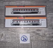Arnold N Konvolut 26, mit 2 INOX-TEE Personenwagen 0369 0609