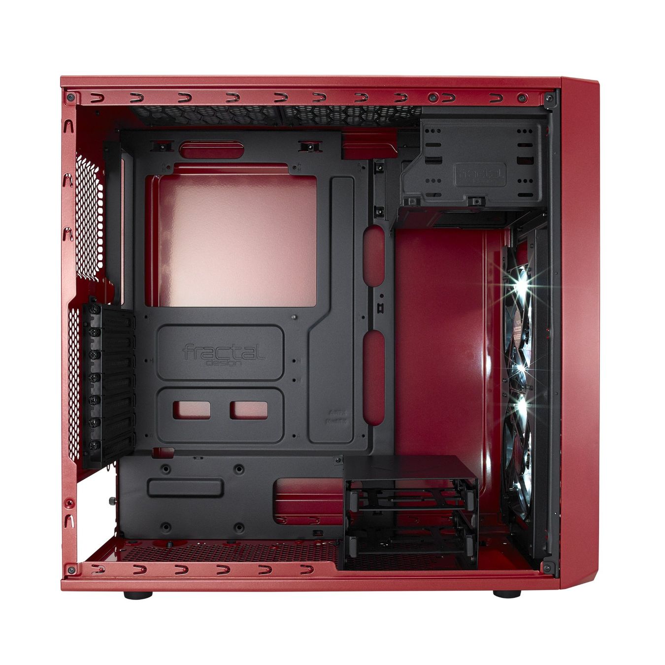Fractal Custodie: Fractal Focus G Red (ATX, mATX, ITX) – Nuovo e nell'imballaggio originale da Winterthur venduto da Dr.Pepper01 4