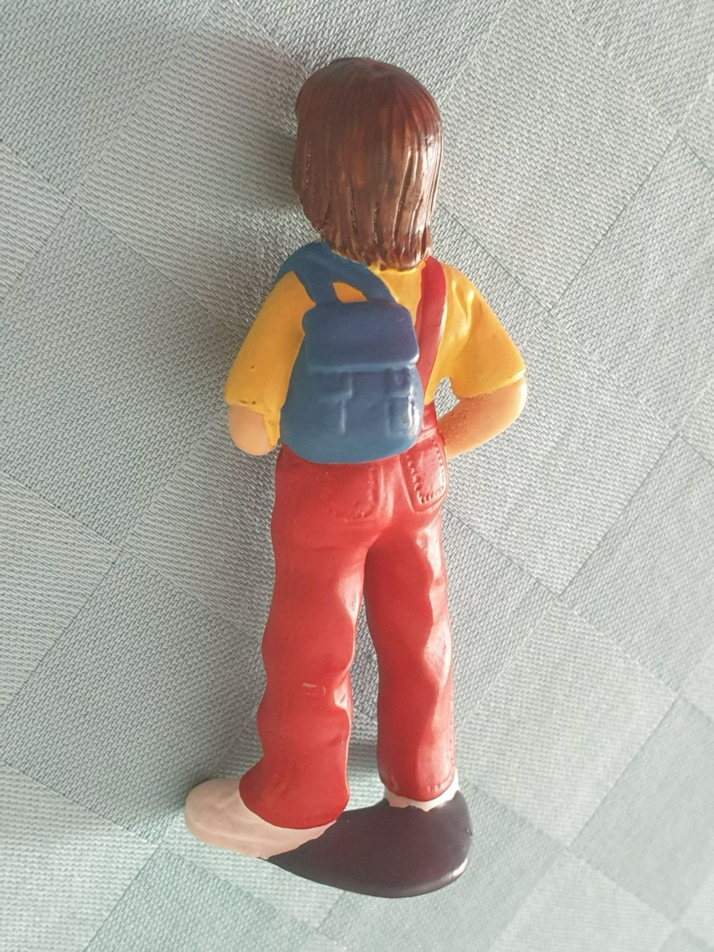 Schleich Figuren: Mädchen mit blauem Rucksack Schleich Figur – Gebraucht aus Mörschwil von spirspi 4