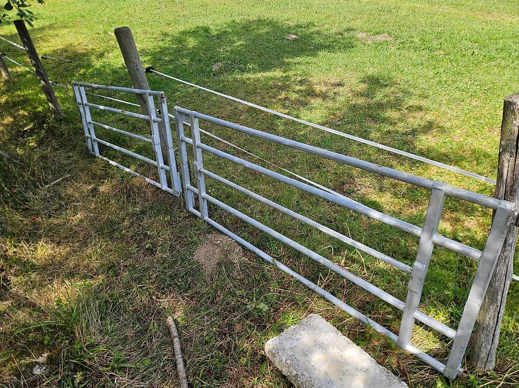 Zäune: Gartentor Schwenktor Gatter – Gebraucht aus St. Gallen von Derhammer