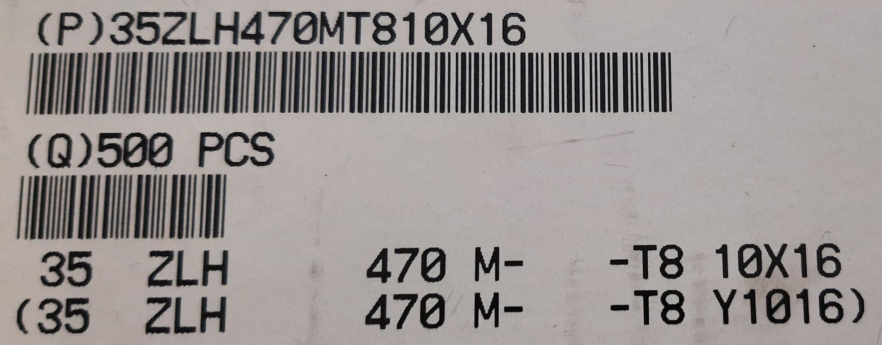 Componenti elettronici: 10x condensateur Rubycon 470uF 35V – Nuovo (secondo la descrizione) da Attalens venduto da Gmsa68 1
