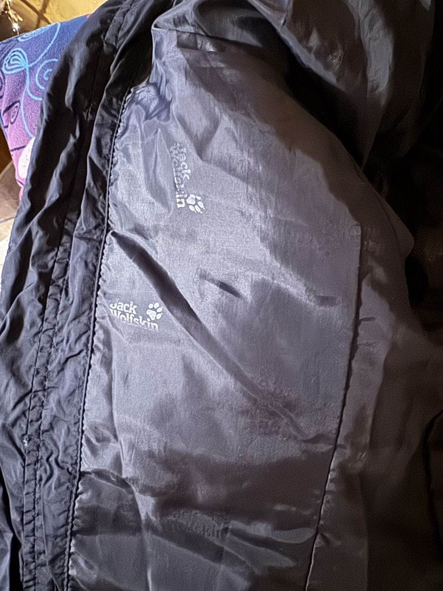 Jack Wolfskin Giacche: Jack Wolfskin Daunenjacke, Schwarz, Grösse S – Usato da Schwellbrunn venduto da Magdalena888 1