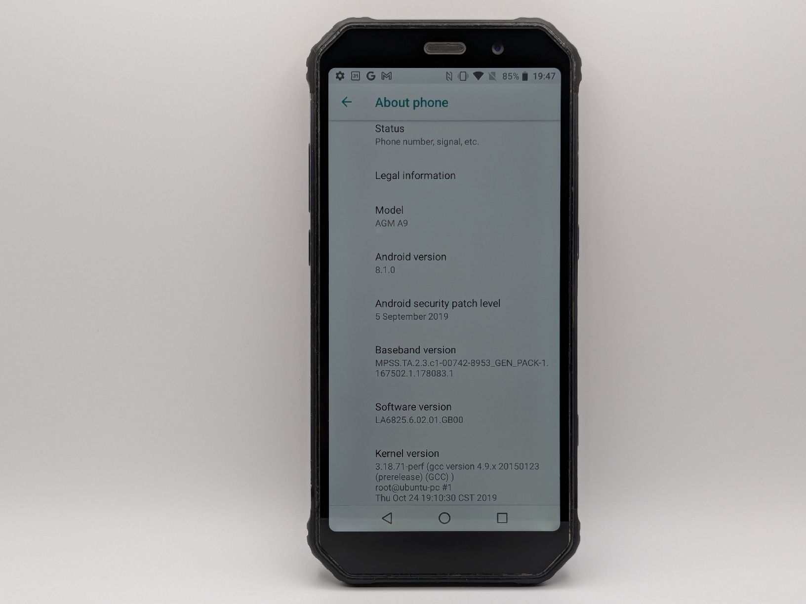 Portables: Android AGM A9 rugged Android smartphone – D'occasion à Grenchen par gabifp 2
