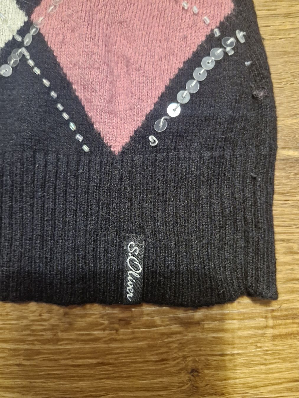 S.Oliver Gilets & Westen: s.Oliver Pullunder Argyle-Muster Gr.36 Top Zustand! – Gebraucht aus Bottmingen von mbrunetti1 4