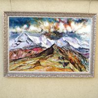 Original und direkt aus Atelier: 'Eiger, Mönch und Jungfrau'