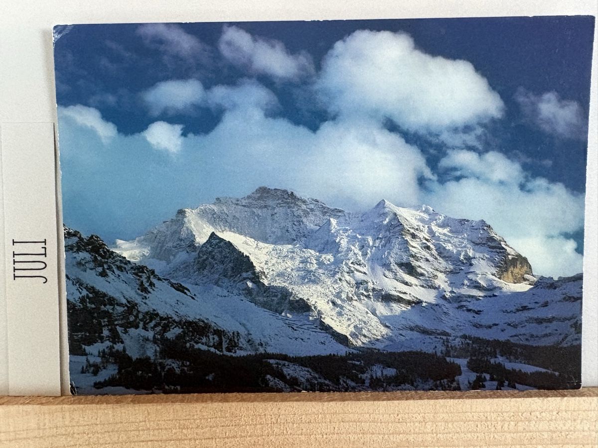 Ansichtskarten: AK von Jungfrau Bergpanorama – Gebraucht aus Rümlang von Kartenpost1