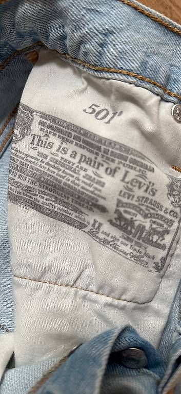 Levi's Jeans: 501 Shorts, Grösse 24, hell blau – Usato da Jonen venduto da victoria0206 3