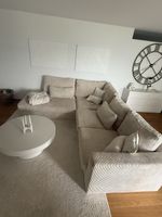 Vente Unique Sofa in Cord Beige, Guter Zustand, modular