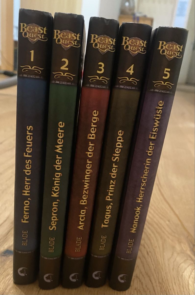 Livres: Beast Quest Band 1-5 – D'occasion à Lütschental par AB81 1