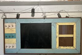 Vintage Shabby Chic Memoboard/Fotohalter, Unikat Deko!