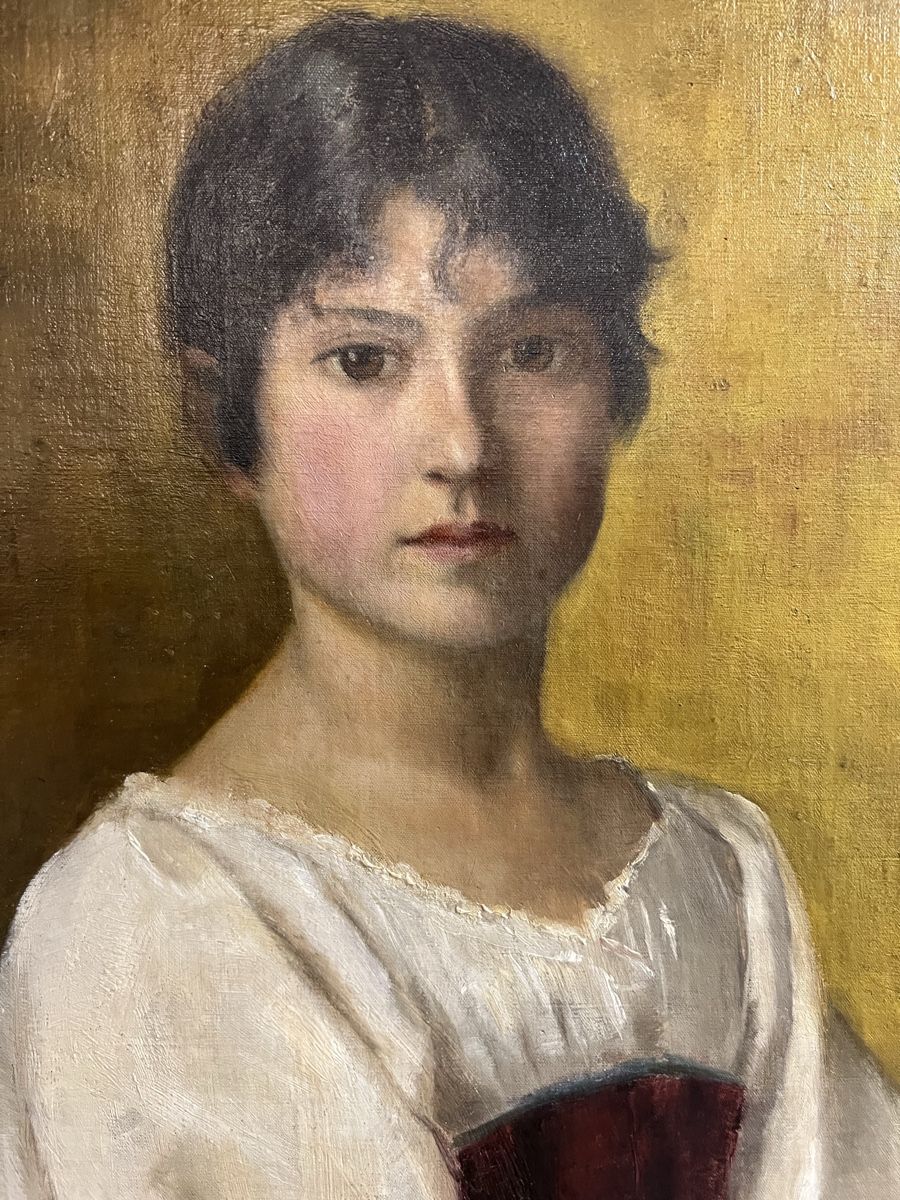 Dipinti: Antiker Gemälde Frau Portrait – Usato da Hombrechtikon venduto da vespa1954 2