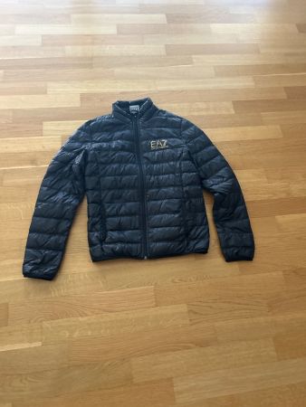 Piumino nero EA7