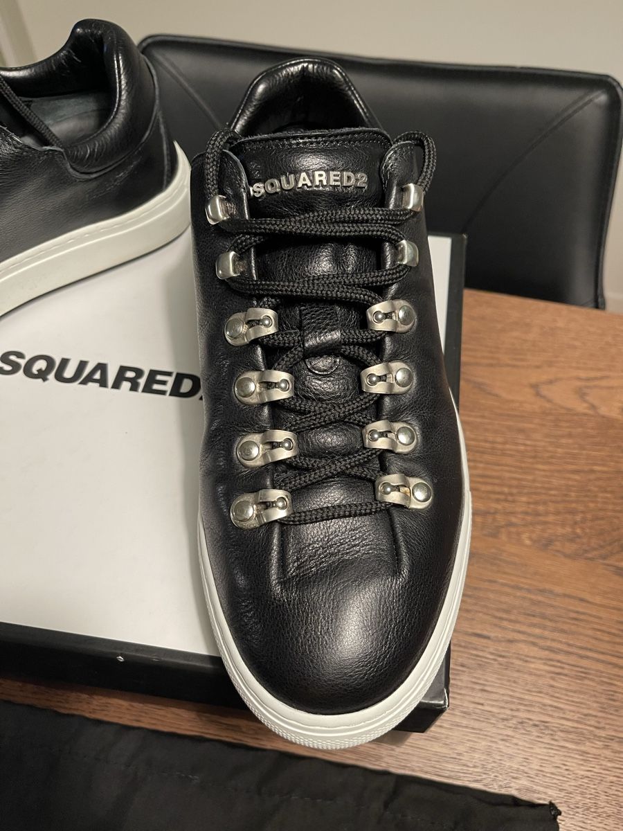 Dsquared2 Herrenschuhe: Dsquared2 Sneaker Herren, Schwarz/weiss, Gr. 39.5 – Gebraucht aus Spreitenbach von Levin1983 2