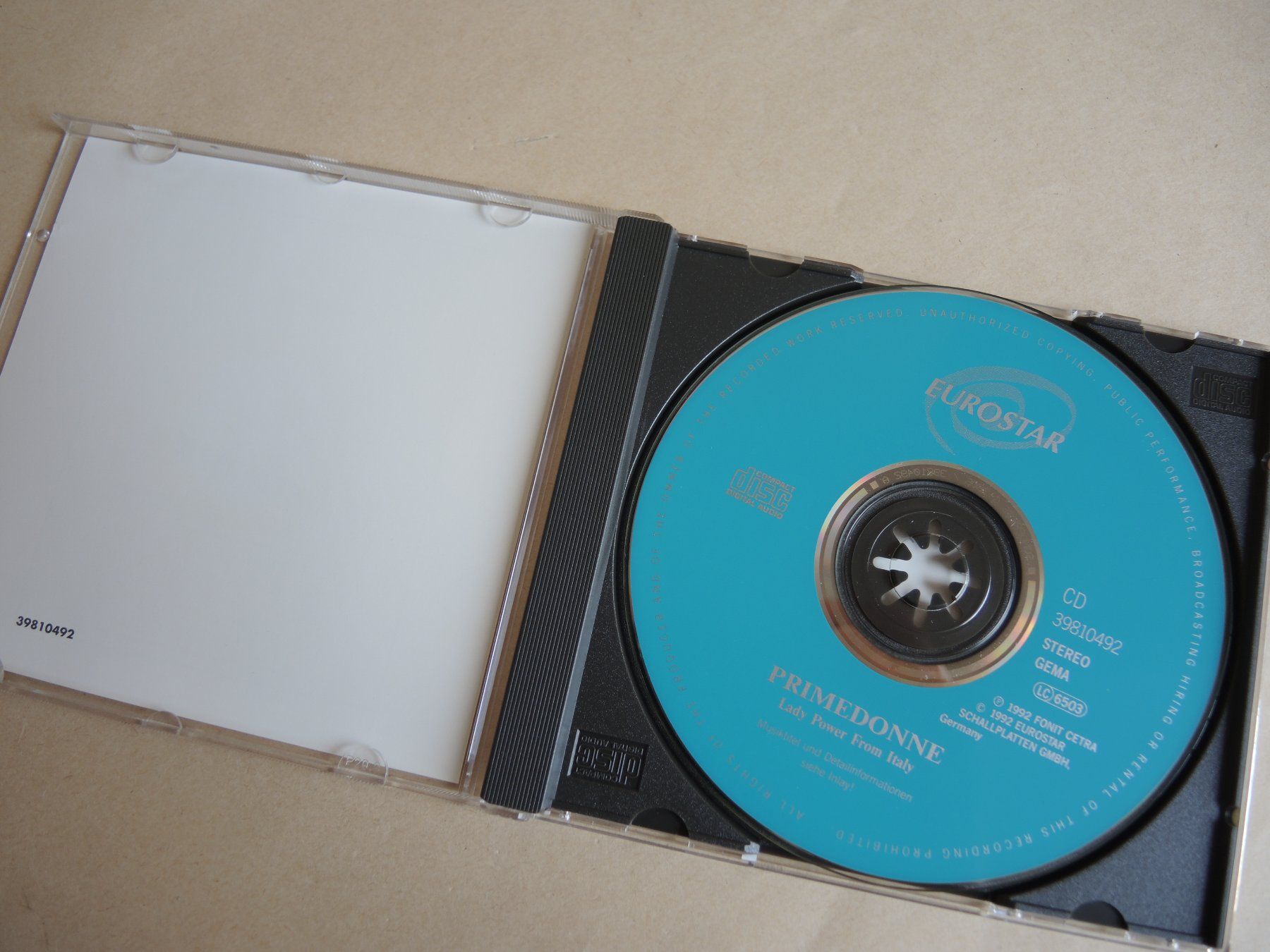 CD: CD Primedonne - Lady Power From Italy – Usato da Rorschach venduto da Pop-upBrocki 1