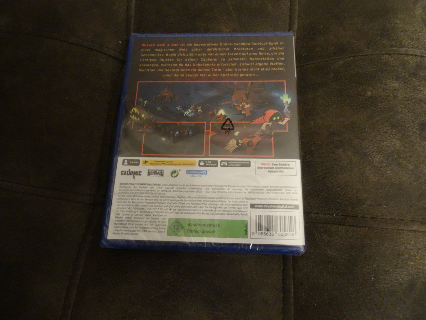 Sony Spiele: Wizard with a gun -  PS5 NEUWARE – Neu und originalverpackt aus Olten von Disc-Ausverkauf 1