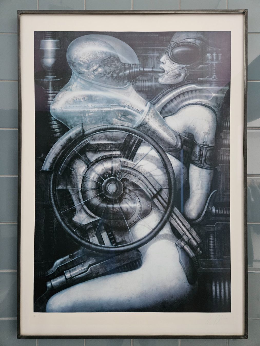 Grafica & Litografie: HR Giger Lithographie, Biomechanoid, EA – Usato da Schönenwerd venduto da cyberpunk