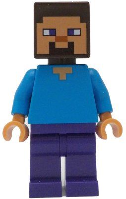 Lego Jeux de construction: LEGO® Minecraft - Steve (min199) – Neuf (Voir description) à Les Hauts-Geneveys par NeuchBricks