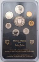 SET de monnaie suisse de 1985 non circulé Fleur de coin