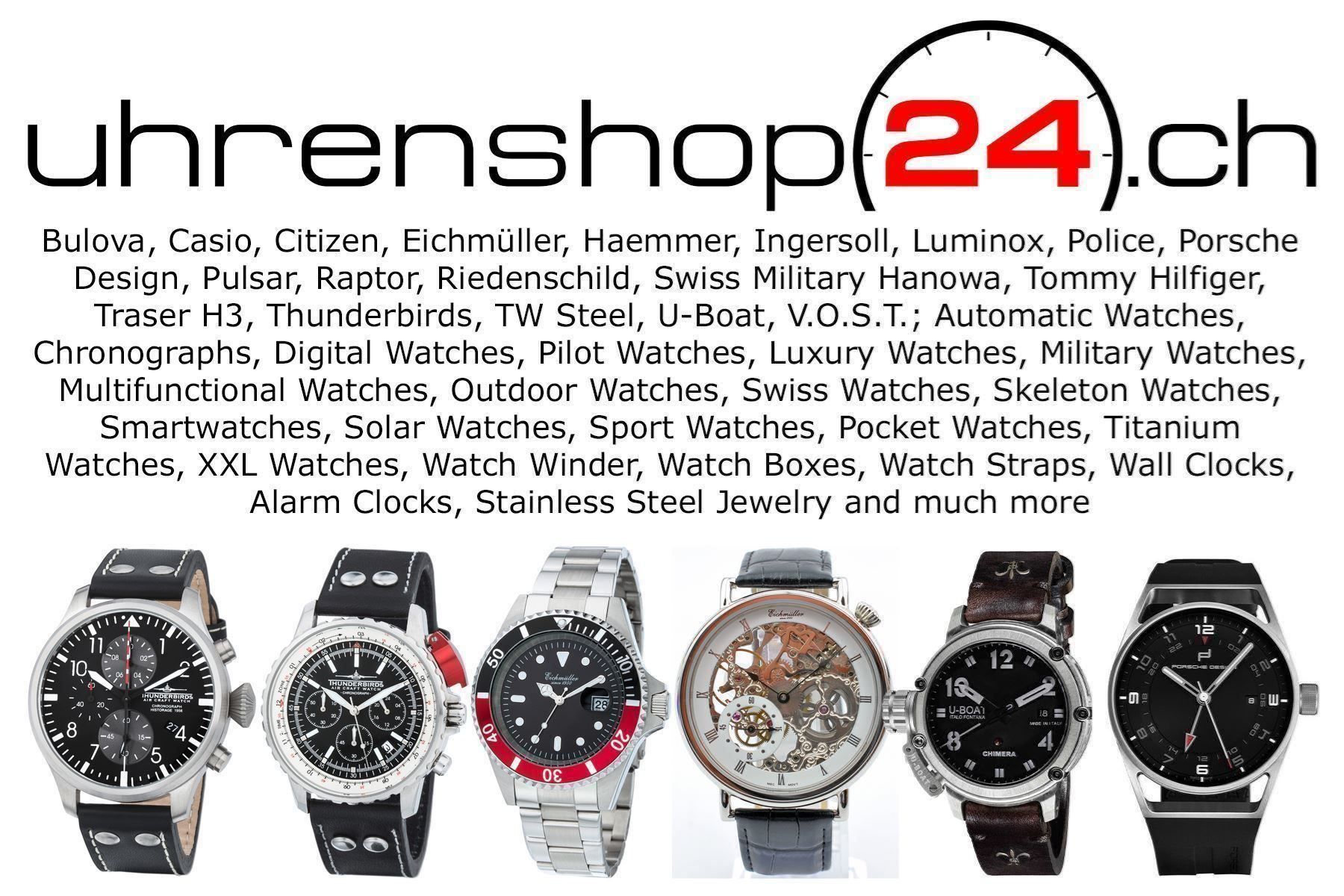 Orologi: Thunderbirds Chrono TB4050-01 schwarz – Nuovo e nell'imballaggio originale da Wittenbach venduto da uhrenshop24swiss 4