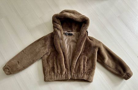 Magnifique veste ZARA en fausse fourrure, neuve, XS