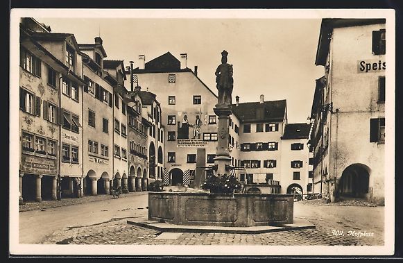 Cartes postales: AK Wil, Hofplatz – D'occasion à Berlin par bartko-reher