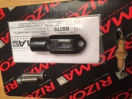 Rizoma Spiegel-Adapter Ducati Hype Black