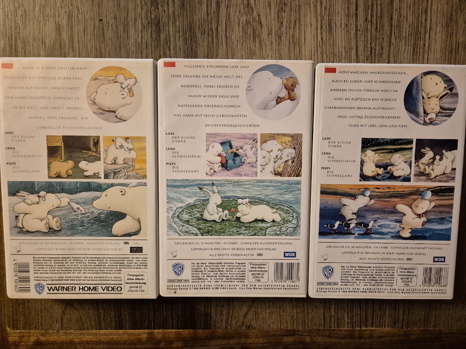 Tutti i VHS: Videokassetten "der kleine Eisbär",VHS – Usato da Villmergen venduto da MONCHHICHI 1