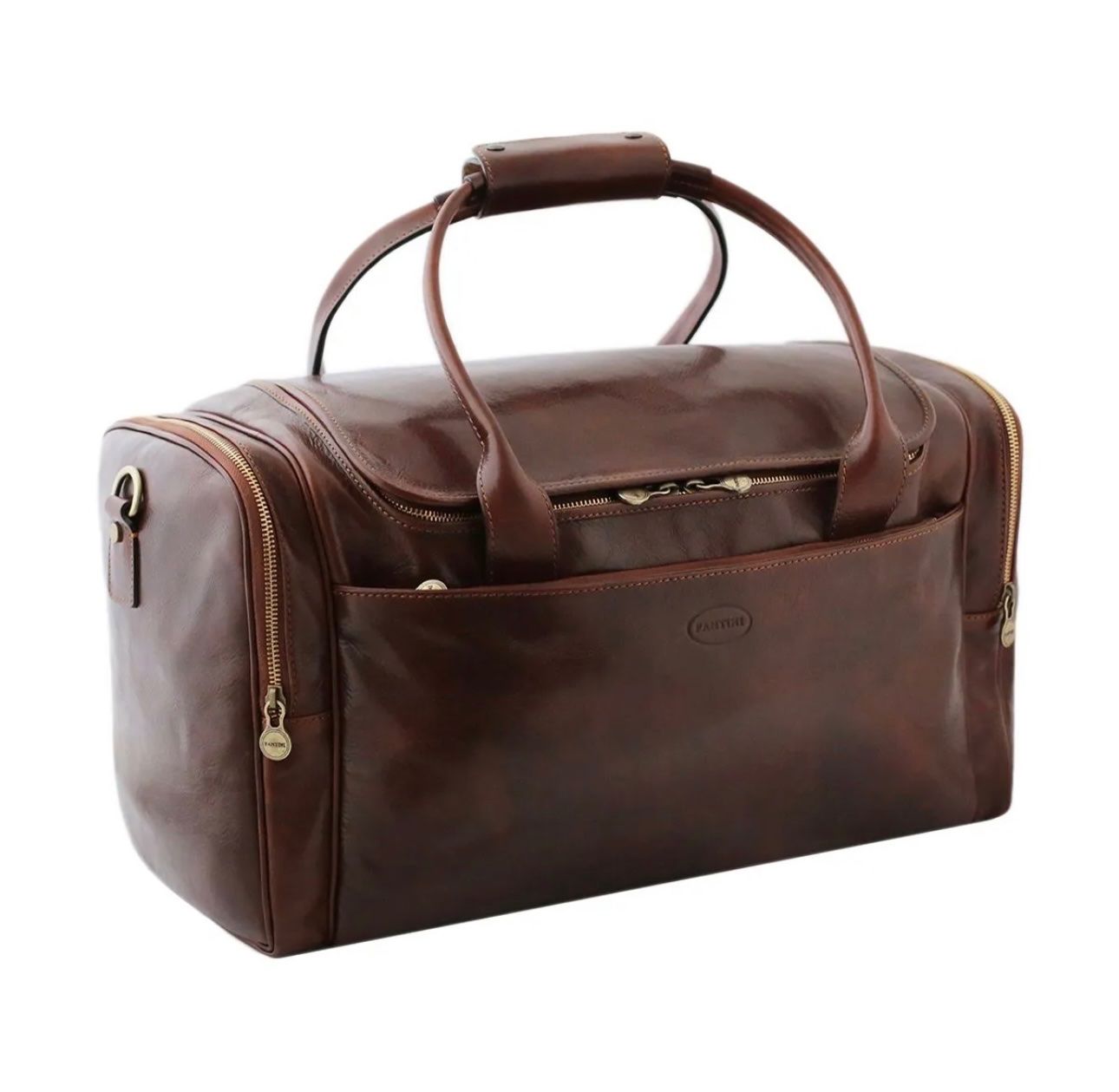 Borse: Reisetasche Leder England - Farbe: Braun – Nuovo e nell'imballaggio originale da Wittenbach venduto da WWW.DRILUBAGS.CH 6