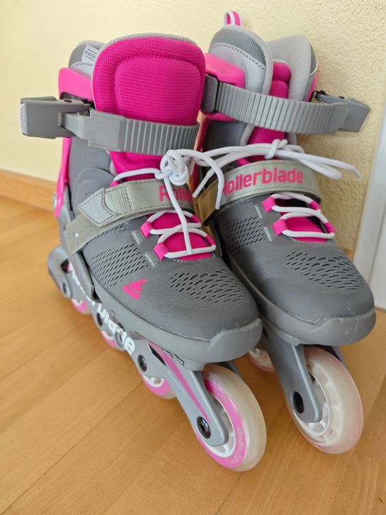 Kinder Inline Skates verstellbar 33 36.5 , 4 Rollen Kaufen auf Ricardo