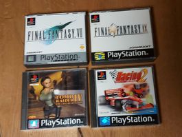 Playstation Spiele Konvolut: Final Fantasy, Tomb Raider!
