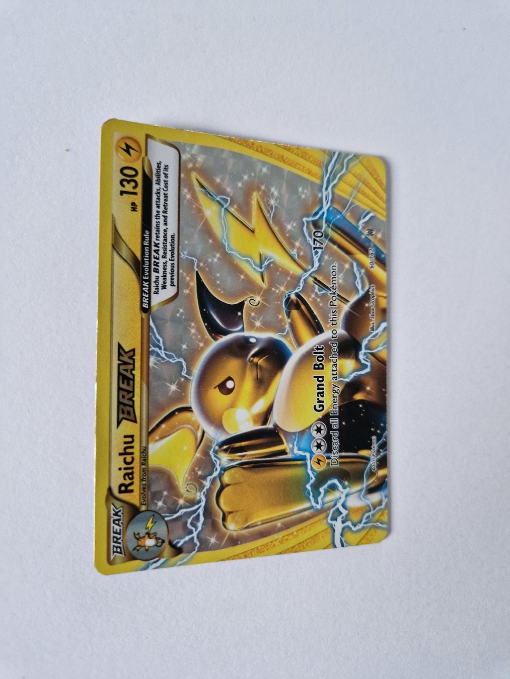 Pokémon Carte collezionabili: Raichu BREAK - BREAK Through - EN - Ab 1 – Usato da Romont FR venduto da raj_sjv9 1