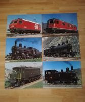 6 Lokomotiven Junior Club SBB & Pin (NEU)