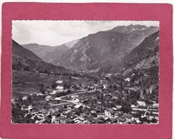 En avion au-dessus de Champsec Val de Bagnes