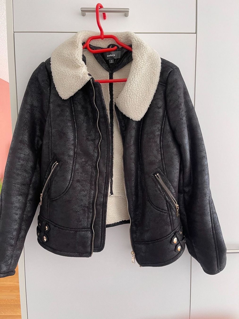 Giacche: Jacke Wildlederoptik mit Kunstpelz – Nuovo (secondo la descrizione) da Staufen venduto da GiuliettaD 1