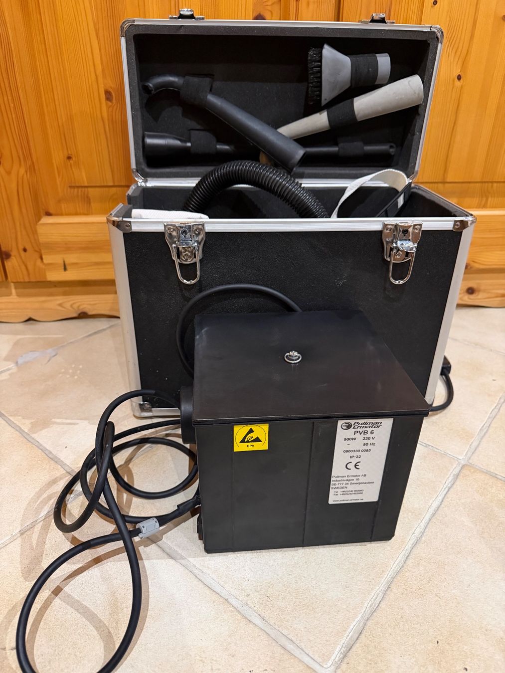 Aspirapolveri & Accessori: Pullman Ermator PVB 6 Profi-Rucksackstaubsauger mit Zubehör – Usato da Uitikon Waldegg venduto da Thomyg 4