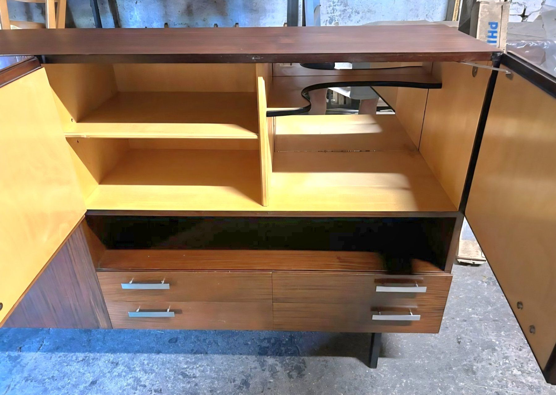 Cassettiere: vintage sideboard,  highboard , Anrichte – Usato da Zürich venduto da Reni8048 4
