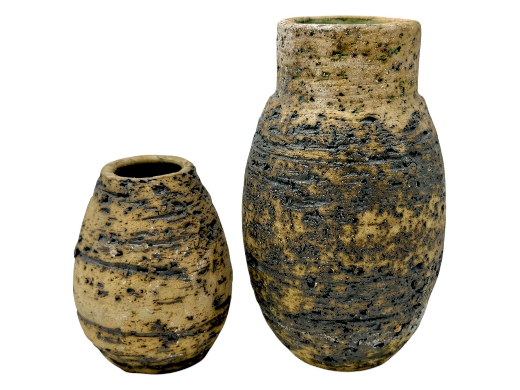 Vasi & Recipienti: Paire de vases brutalistes LORÉ BEESEL en grés d'art – Usato da Morges venduto da vintix 2