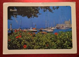Hafen von Rhodos 1989