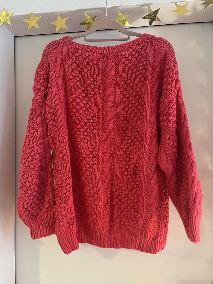 Pullover & Sweatshirts: Strickjacke Colors Baumwolle pink – Gebraucht aus Zürich von Closetbesties 3