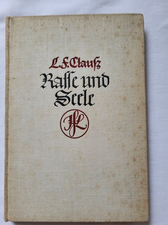Rasse und Seele 1941 (Gebraucht) in Basel für CHF 12 – mit Lieferung ...