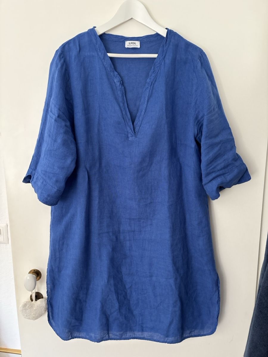 Vestiti: Leinen Kleid LFDL, L – Usato da Azmoos venduto da alix001