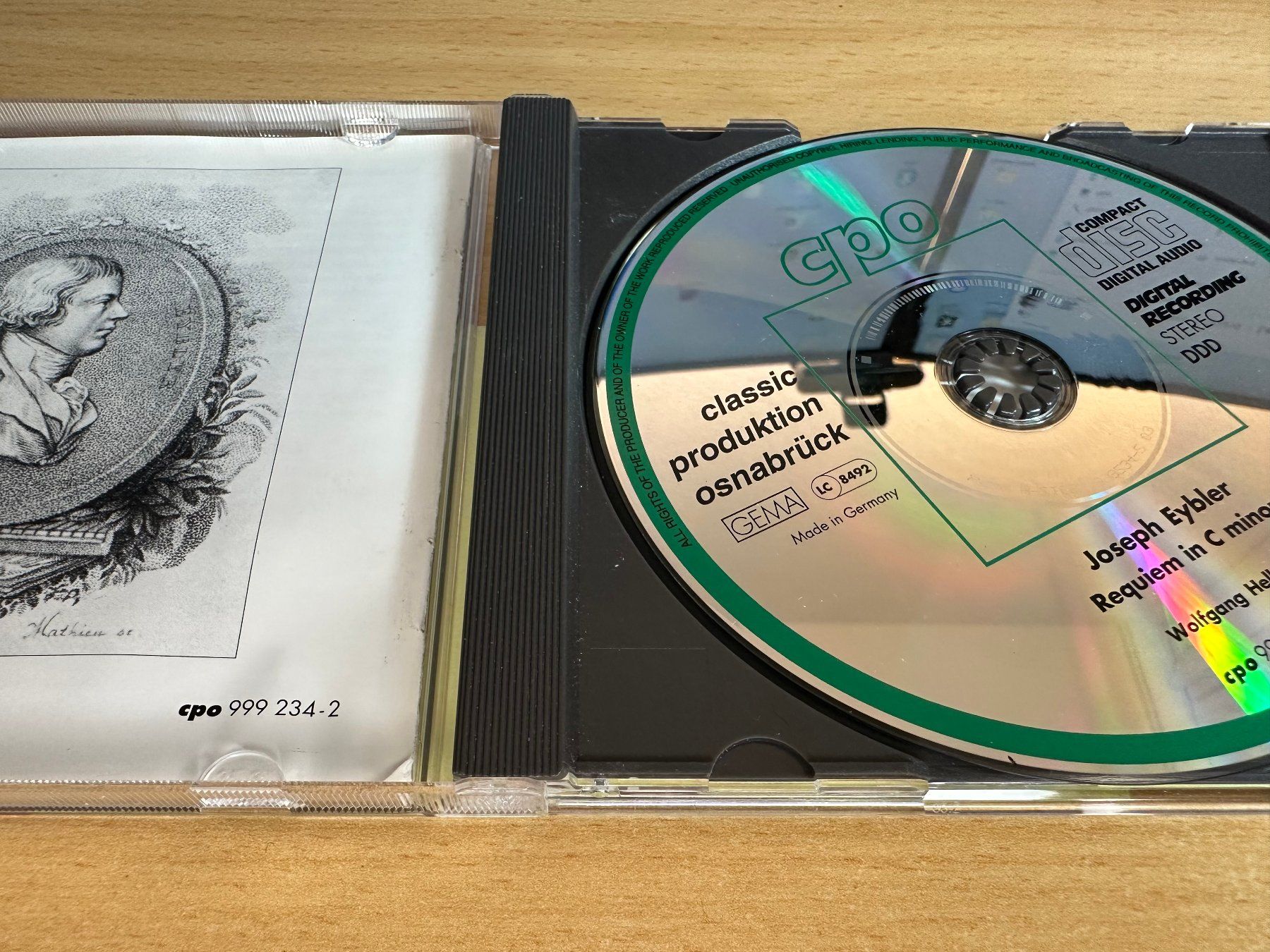 CD: Joseph von Eybler - Requiem – Usato da Rikon im Tösstal venduto da Alpenmutz 2